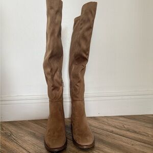 Never worn, Tan Knee-High Women's Boots